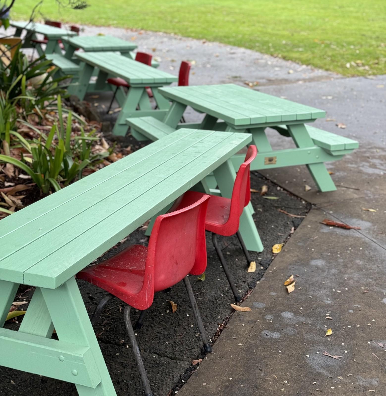 Children Outdoor Picnic Table